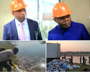 RDC: Sous la direction du Prof. Pierre Lohohola et l&rsquo;exécution de Paulin Kasereka, l&rsquo;OCC détruit plus de 2 600 cartons de Tilapia toxique à Lubumbashi
