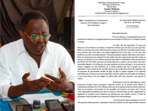 Nord-Kivu : Face à l’inaction des élus, Azarias Mokonzi hausse le ton pour Clovis Mutsuva, réduit au silence dans le cachot de l&rsquo;auditorat militaire de Beni