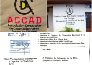 Nord-Kivu: L’ACCAD monte au créneau face à la FEC et défend la légitimité de la taxe de reconstruction provinciale